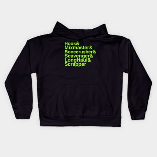 Constructed Names Kids Hoodie